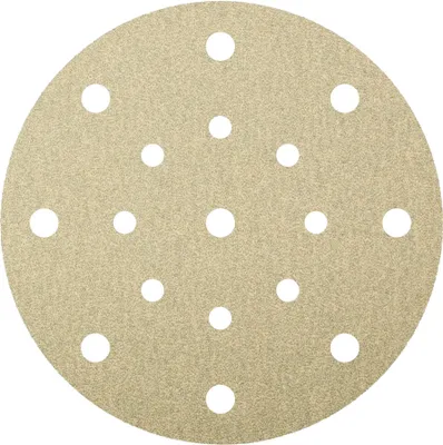 Schleifscheibe 150 mm, 180er Körnung, 100 Stück, Velours-Rücken
