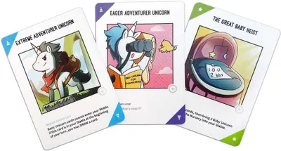 Produktbild von Abenteuer Erweiterung für Unstable Unicorns - Kartenspiel für Spaß mit Freunden