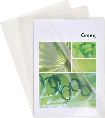 Produktbild von Exacompta 10 Aktensichthüllen glattes und festes PVC 130µ DIN A4 Kristall
