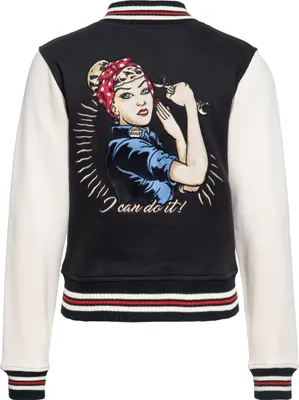 Produktbild von Queen Kerosin College Jacke - Motor Queen L