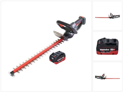 Obrázek produktu pro Metabo HS 18 LTX 65 akumulátorové nůžky na živý plot 18 V 63 cm + 1x baterie 5,5 Ah - bez nabíječky