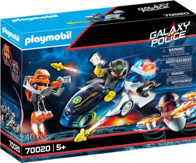 Produktbild von PLAYMOBIL 70020 Galaxy Police-Bike