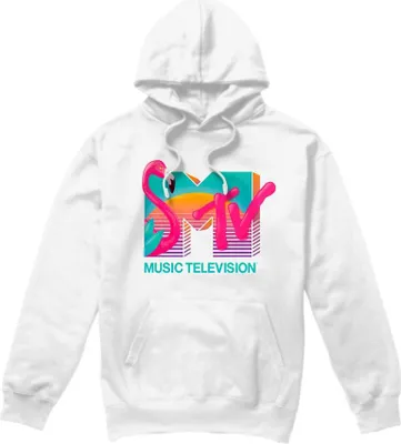 Obrázek produktu pro MTV - Pánská mikina s kapucí "Vibrant" TV8621 (XXL) (Bílá)