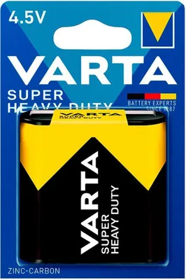 Image de Pile Varta 3lr12 Saline Fiabilité énergétique Pour Appareils Courants - Varta