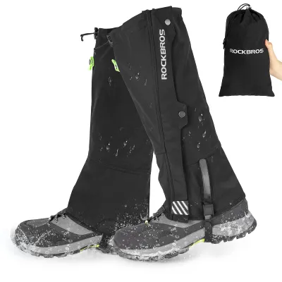 Obrázek produktu pro ROCKBROS Kamaše Vodotěsné teplé dešťové kamaše Sněhové kamaše muži ženy velikost XXL/3XL