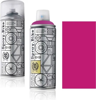 Produktbild von Fahrradlack Klarlack 400ml Matt-Optik UV-beständig, grundierungsfrei im Set