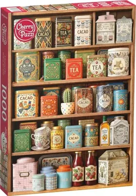 Zdjęcie produktu dla Puzzle 1000 CherryPazzi A Treasury of Tins 31742