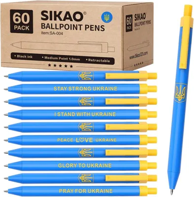 Obrázek produktu pro Sada 60 kuličkových propisek – sada více kuličkových propisek, černé barvy