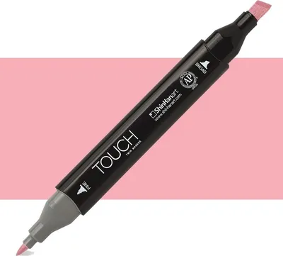 Image de Marqueur alcool double face Fine & Chisel TOUCH, RP9 Rose pâle