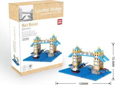 Obrázok produktu pre Model londýnskeho mosta LNO Micro-Bricks stavebnice