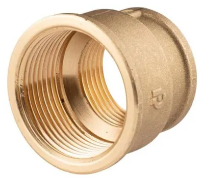 Produktbild von Messing Gewinde-Fitting Reduziermuffe 1 1/4'IG (DN 32) - 1'IG (DN 25) - schwere Ausführung