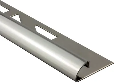 Produktbild von 10x Viertelkreis Edelstahlschiene Fliesenschiene Fliesenprofil 25m 8mm glänzend