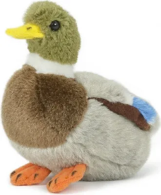 Produktbild von Plüschtier Ente 13cm, Stofftiere Kuscheltiere Wildente Erpel Vogel Vögel Entchen