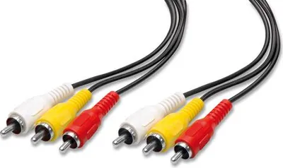 Obrázek produktu pro nuovaVideosuono 9/11, 3 x RCA, Samec, 3 x RCA, Samec, 1,5 m, Černá, Červená, Žlutá