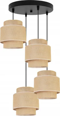 Image de Suspension, lustre, abat-jour, Boho Juta