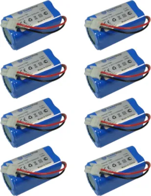 Produktbild von 8x Trade-Shop Li-Ion Akku 14,8V / 2200mAh kompatibel mit Ecovacs Deebot CEN540, M82, N79, N79S, CEN546, CEN550, CEN640, N79SE, N79W, 500, 501, CEN646