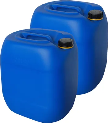 Produktbild von 2 Stück 30 Liter Kanister Wasserkanister Camping & Outdoor Farbe blau (2x30 knb)