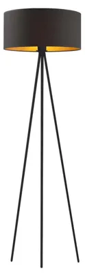Zdjęcie produktu dla Lampa stojąca podłogowa trójnóg z abażurem walec 40cm JOLLY