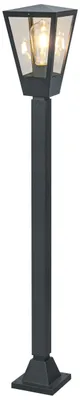 Produktbild von BRILLIANT Wegeleuchte Westcliff 14 x 14 x 100 cm, E27, Aluminium Glas, anthrazit