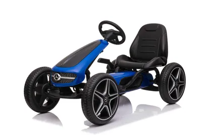Produktbild von Mercedes Tretfahrzeug Gokart EVA Soft Reifen Verstellbarer Sitz Das Gokart für Kinder
