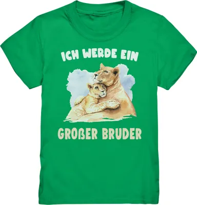 Produktbild von Tiger Großer Bruder T-Shirt – Kelly Green / 152/164 (12-14)