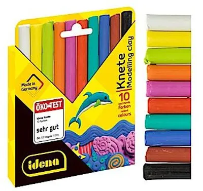 Produktbild von Happy Kidz Idena Knete 10 Stangen 21404086029