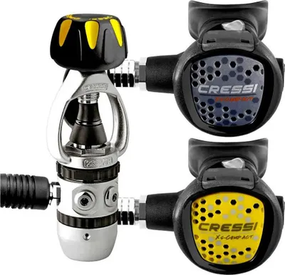 Produktbild von Cressi Xs Compact Ac2 Int Tauchregler-set Schwarz,Silber Schwarz,Silber One Size
