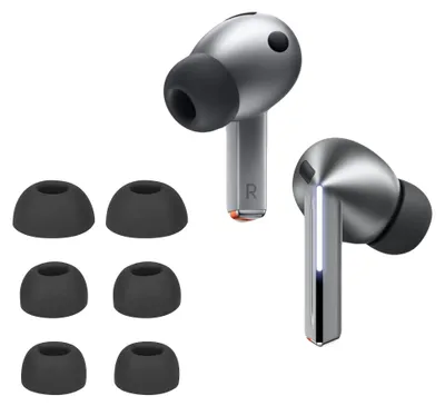 Produktbild von kwmobile 6x Polster kompatibel mit Samsung Galaxy Buds 3 Pro - 3 Größen - Silikon Ohrstöpsel In-Ear Kopfhörer