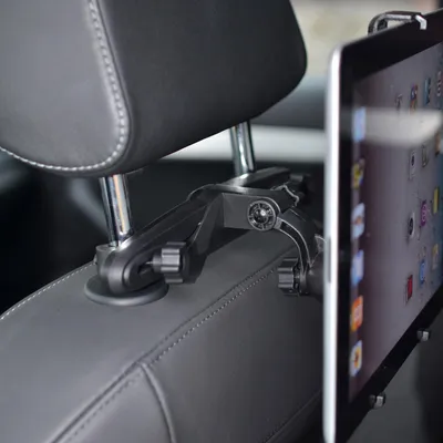 Produktbild von subtel KFZ Auto 360° Halterung für die Kopfstütze für Tablets 7 - 11 Zoll Rücksitz Halter Tabletbefestigung im Auto Befestigung