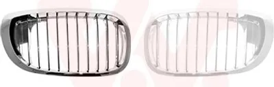 Produktbild von VAN WEZEL 0653516 Kühlergrill Frontgrill für BMW 3 Coupe (E46) Rechts Schwarz