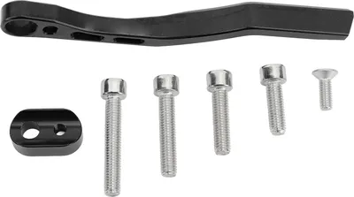 Produktbild von Kettenfänger schwarz Alu anodisiert Anti-Drop Kettenschutz für Rennrad Zubehör
