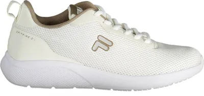 Produktbild von Stylischer Damensportschuh in Beige mit Kontrastdetails und Schnürung