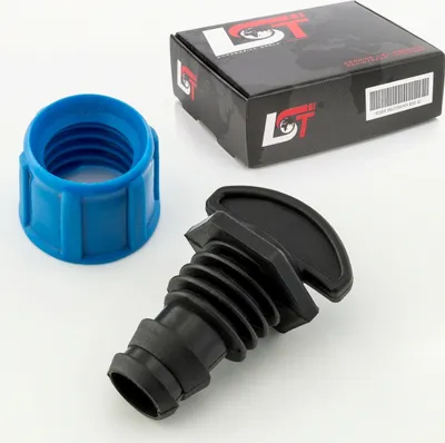 Produktbild von Endstück Stopfen Tropfschlauch PE-Rohr Klemmverschraubung Schraubverschluss 17mm