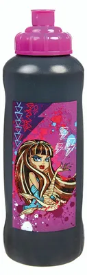 Produktbild von Sportflasche 450 ml Monster High lila, Undercover MHRZ9911, Trinkflasche