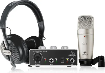 Obrázek produktu pro Behringer U-PHORIA STUDIO - sada pro domácí nahrávání