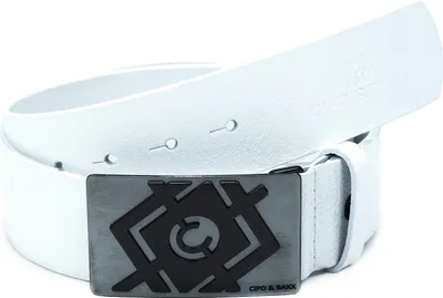 Produktbild von Cipo & Baxx Herren Gürtel C44856 White 95cm x 4,8cm