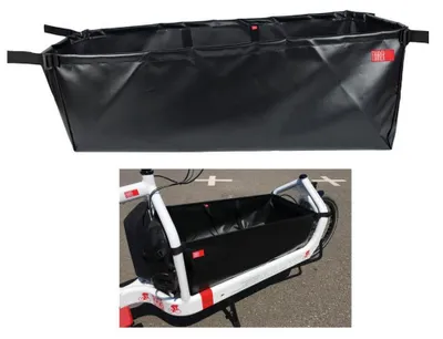 Produktbild von FAHRER Ladeflächentasche Bowl für Bullitt Cargobikes, schwarz