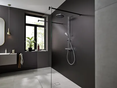 Image de HANSGROHE Colonne de douche Showerpipe Croma 280 1 jet chromé 26790000