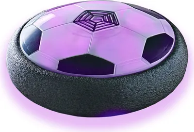 Produktbild von Luftkissen Fußball mit LED Beleuchtung Ø 21 cm Schwebender Ball Scheibe Luft Fussball