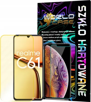 Produktbild von Gehärtetes Glas Für Realme C61 Bildschirm Schutzglas