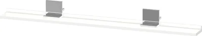 Image de Tablette Duravit Sivida, support chromé, 1200x115x35mm, SV7434010180000
