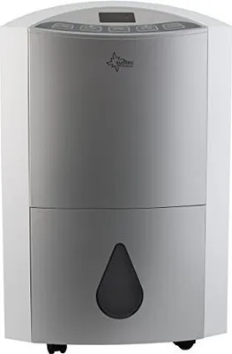 Produktbild von Suntec DryFix 20 Luftentfeuchter, 3-in-1 (Luftreiniger, Wäschetrockner), 20 l/Tag, bis 63 m² / 150 m³, Silber/Matt-Weiß