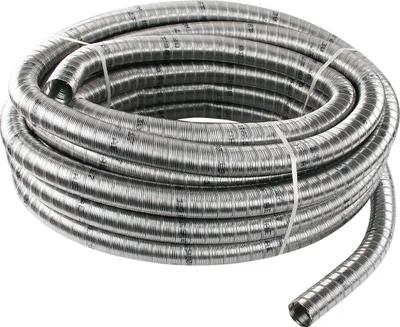 Produktbild von 1 Meter Abgasschlauch Truma 55 mm biegsam Edelstahl SL 3002 Abgasrohr