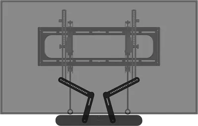 Produktbild von SANUS WSSAFM1-B2, TV-Halterung, China, 45,7 cm, 45,7 cm, 245,1 mm, 4,4 mm