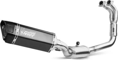 Produktbild von MIVV Sr-1 Vollschwarzes Titan-Auspuffsystem für YAMAHA R7
