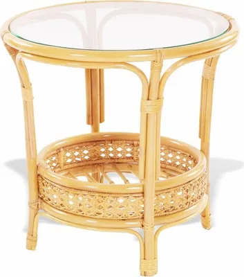 Zdjęcie produktu dla RattaNeo Coral s70 stolik miód rattan naturalny