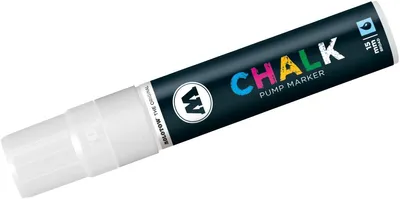 Produktbild von Windowmarker Chalk nachfüllbar 15mm weiß Packung mit 6 Stück