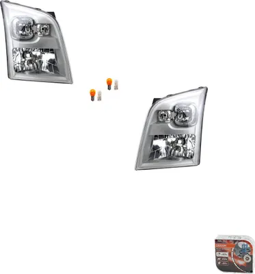 Zdjęcie produktu dla Johns, reflektor + Osram Night Breaker Laser pasuje do Ford Transit 06 07/06- L R 1452504 1545514 1435856 1486100 1504681 1537774 1684410 6C11131