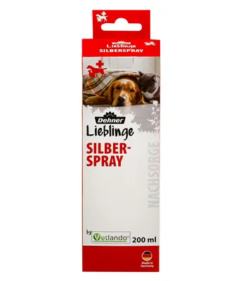 Produktbild von Dehner Lieblinge Wundversorgung Silberspray, bei Verletzungen, für Hunde und Katzen, 200 ml