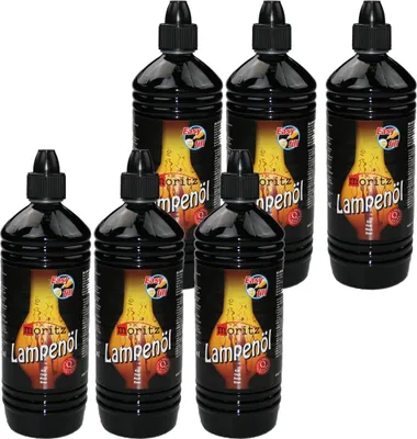 Produktbild von Moritz 6 Liter Lampenöl für Öllampen Bambusfackeln Gartenfackel und Wandfackeln